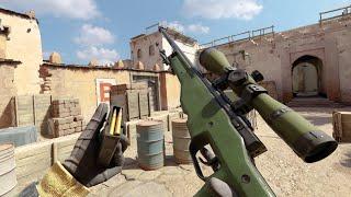 CS:GO AWP with COD: MW SP-R 208 animations, aka Dust 2 RTX ON