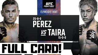 UFC Fight Night Perez vs Taira Predictions & Full Card Breakdown - UFC Vegas 93 Betting Tips