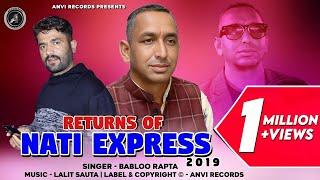 Latest Himachali Pahari Song | Return Of Nati Express 2019 | Babloo Rapta | Anvirecords