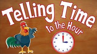 Telling Time to the Hour | Learn to Tell Time on an Analog Clock | Telling Time for Kids