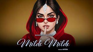 Milde Milde - Mansimran Sandhu x Hiten (Official Visualizer)