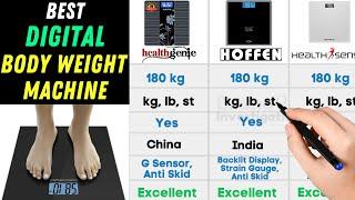 Best Digital Body Weight Machine Brand 2023  Body Weight Machine for Home on Amazon India