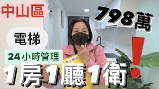 賀成交【線上趣賞屋*130】｜台北市一房｜小資族適合｜一房一廳｜電梯大樓｜24小時管理｜北漂青年好入手｜買賣房屋｜專人介紹｜歡迎委託｜在家即可賞屋｜