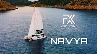 NAVYA  @LagoonCatamarans1984 Lagoon 51  Crewed #Catamaran #yachtcharter Greece via @fxyachting