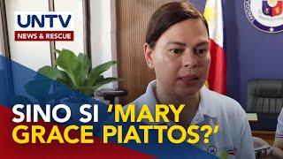 VP Sara Duterte, ayaw mag-komento ukol kay ‘Mary Grace Piattos’