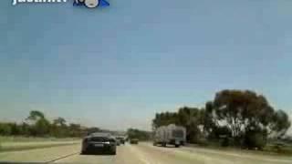 freeway crash caught on tape