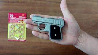 Mini Steyr M1912 Toy Gun Unboxing 2024 - Metal Cap Gun