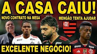 A CASA CAIU VIROU CASO DE POLÍCIA! EXCELENTE NEGOCIO NO FLAMENGO! MENGÃO TENTA AJUDAR BRUNO HENRIQUE