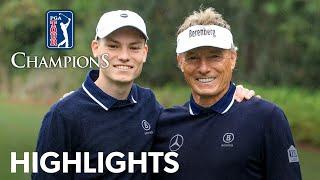 Bernhard and Jason Langer’s winning highlights from PNC Championship | 2023