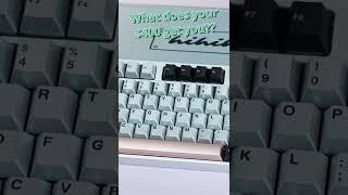 I tested $400 METAL Keycaps #shorts