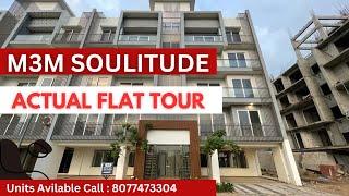 M3M SOULITUDE / Smart  WORLD GEMS ACTUAL FLAT TOUR #m3m #smartworldgurgaon #gurgaon