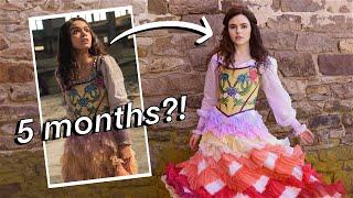 Making Lucy Gray's Rainbow Dress from Hunger Games (Cosplay Tutorial)