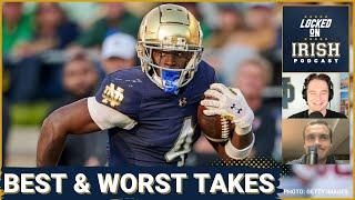 Notre Dame will be ranked this in the first CFP, plus the BEST & WORST takes of the 2024 season