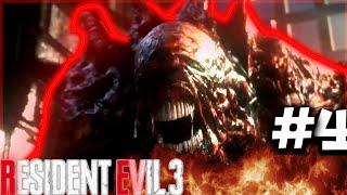 Can I Survive? The Intense Fight Against Nemesis's Second Form!" | Resident evil 3 Remake  #4