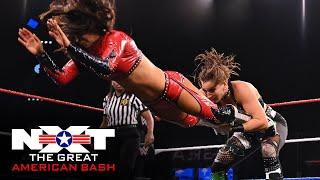 Rhea Ripley vs. Aliyah & Robert Stone – Handicap Match: NXT Great American Bash, July 1, 2020