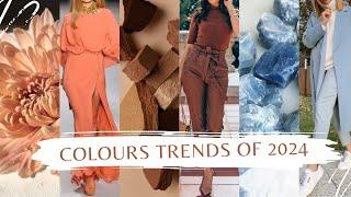 Color Trends Of 2024 | Colours That Are Going To Rule 2024 | Fashion Colours Of 2024 |