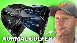 Callaway Paradym vs Ping G430 Drivers - NORMAL GOLFER COMPARISON!