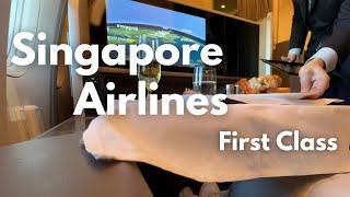 Singapore Airlines First Class Experience. Spent Overnight at Changi Airport. The Private Room.