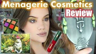 VEGAN INDIE MAKEUP BRAND REVIEW | MENAGERIE COSMETICS