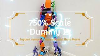 3D Printed 750% Scale Dummy 13