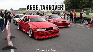 THE LARGEST GATHERING OF TOYOTA AE86 TWINCAM! - 86 Fest Ireland