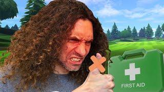 Dan injures himself playing Golf | Nintendo Sports: Golf