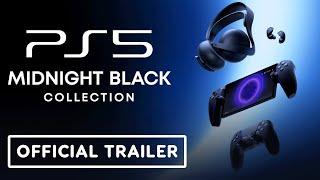 لوازم جانبی PlayStation 5 - Official Midnight Black Collection Reveal