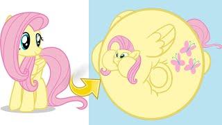 MLP Fluttershy as Fat