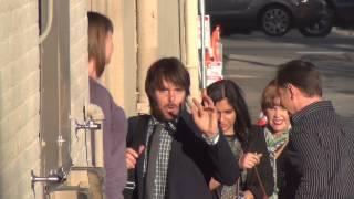 Will Forte arriving to Jimmy Kimmel Live in Hollywood @OrvilleIV