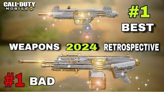 THE BEST AND WORST WEAPONS IN CODM 2024 - RETROSPECTIVE