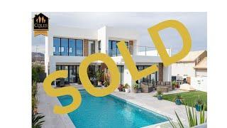 GAL3VHN11 - SOLD - Ultra modern villa in Los Gallardos with pool & underbuild