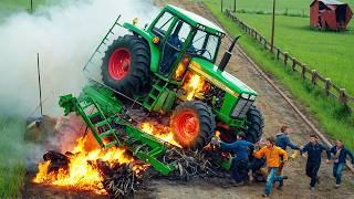 Tractors and Agricultural Machines in Extreme Conditions | Extreme Conditions in the Field!