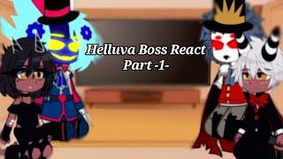 || Helluva Boss react to Mammon's Magnificent - Part 1.|| Stolas,Asmodeus, Millie, Moxxie ||