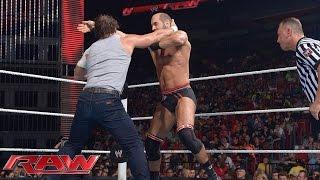 Dean Ambrose vs. Cesaro: Raw, July 21, 2014