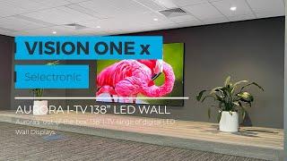 Selectronic - Aurora I-TV 138" LED Wall by Vision One