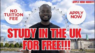 Study in the UK for FREE | Fully Funded Scholarships for International Students 2025