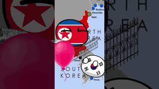  Koreas in nutshell #countryballs #animation