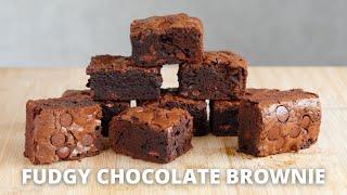 FUDGY CHOCOLATE BROWNIES! Nyoklat pol!