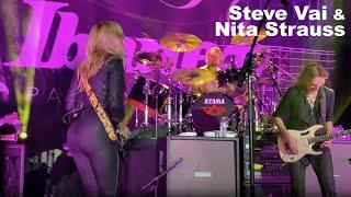 MOST POPULAR VIDEO: Steve Vai & Nita Strauss NAMM Ibanez Concert