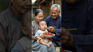 There is a kind of love called "Dearing a Different Generation" What a warm picture, happy compa
