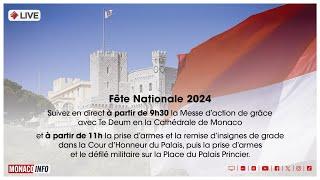 Fête Nationale 2024 : Te Deum en la Cathédrale et Cérémonie au Palais Princier