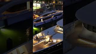 Amarillis yacht at night!  #luxuryyachtlife #boattypes #yachtieworld #luxuryyacht #boating