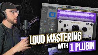 LOUD Mastering with 1 PLUGIN (Start to Finish)