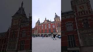 Amsterdam Centraal #travel #europe #amsterdam #amsterdamcentraal #amsterdamvibes