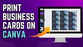 How To Print Business Cards On Canva Easy Guide!