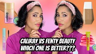 *NEW* CALIRAY vs FENTY BEAUTY EAZE DROP SKIN TINT | 10+HR Wear Test | Caliray Mascara & Lip Gloss