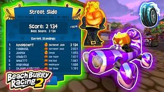 Street Slide | CandyCoupe + MrHappy |1st Place | Beach Buggy Racing 2  | BB Racing 2