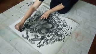 Therapeutic Arts - Charcoal Drawing for grounding and reconnecting