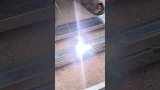 Trick To Weld Square Tube Joint  #welding #satisfying