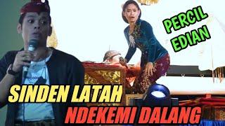 Gara-Gara Cak Percil ‼️Sinden Latah Digarap Sampek Ndekemi Dalang e.